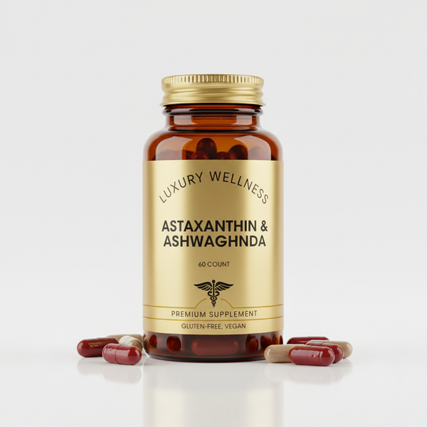 Astaxanthin + KSM-66 Ashwagandha Capsules 60ct — VELVETYA